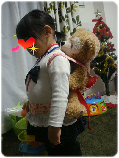 ムスメままごと用のおんぶ紐 いっくー のつれづれ日記 ムスメままごと用のおんぶ紐 いっくー のつれづれ日記
