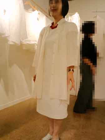 ロングフレアシャツ2