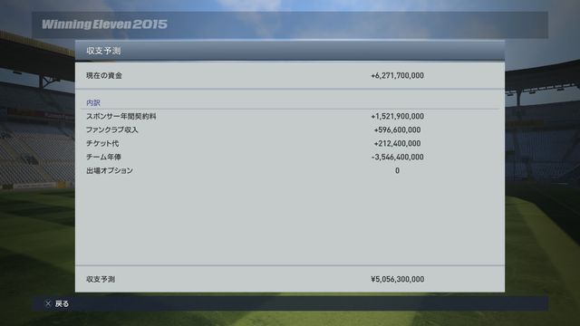 ウイイレ15 Ml パルマ破産したってよ 4年目終了 あかしかのblog