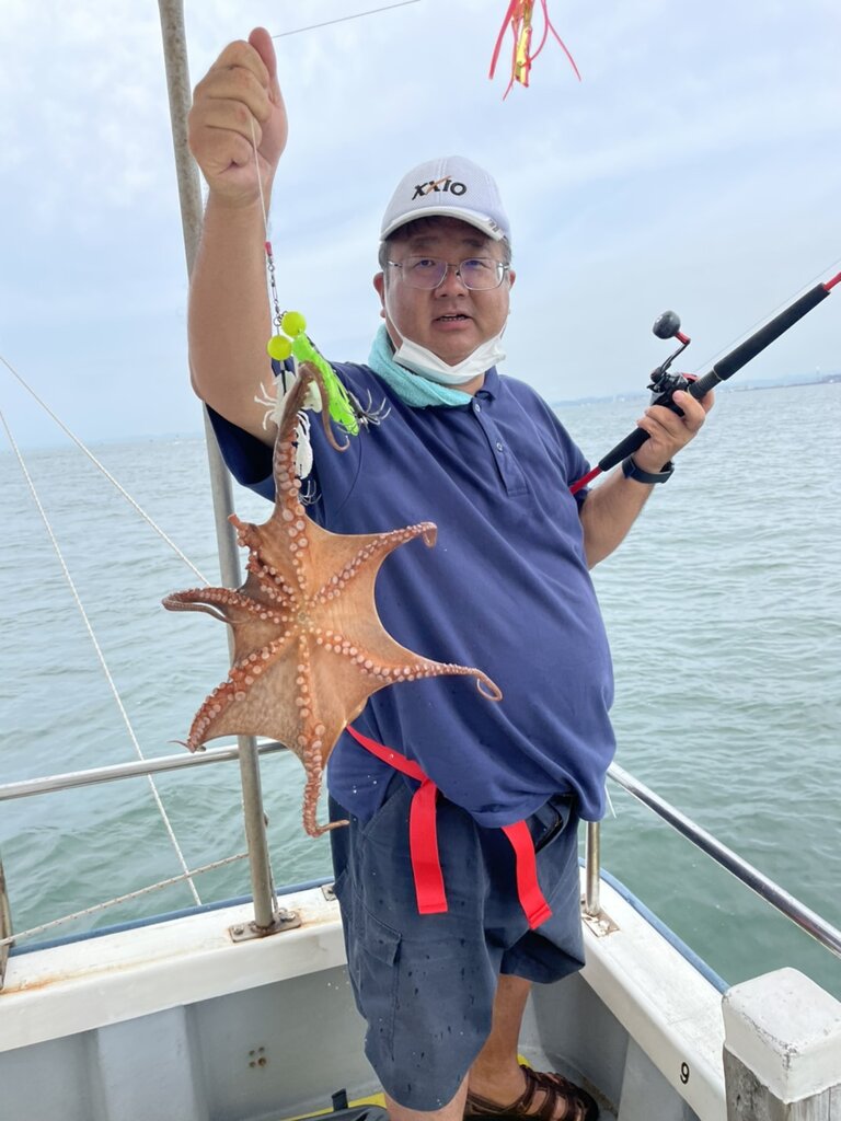 8月11日 水曜日 タイラバ たこ釣り 明石釣り船たかみまるの釣果blog 8月11日 水曜日 タイラバ たこ釣り 明石釣り船たかみまるの釣果blog