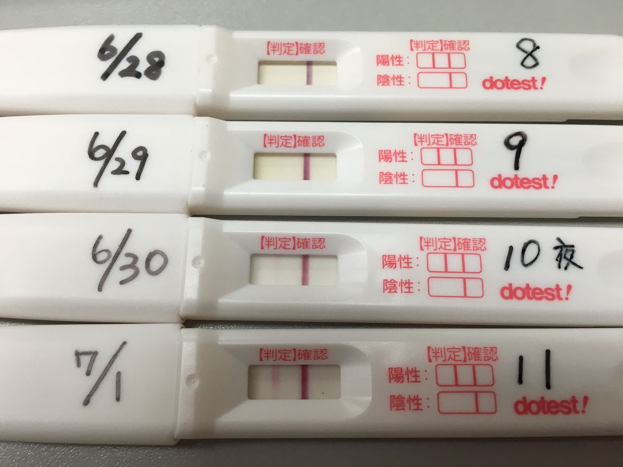 高温期9日目