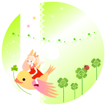 Cd Dvdラベル 赤ずきんちゃんのかわいい素材