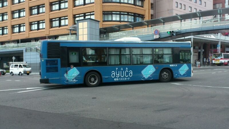 岐阜バス Ayuca 電車 バス ラッピング図鑑