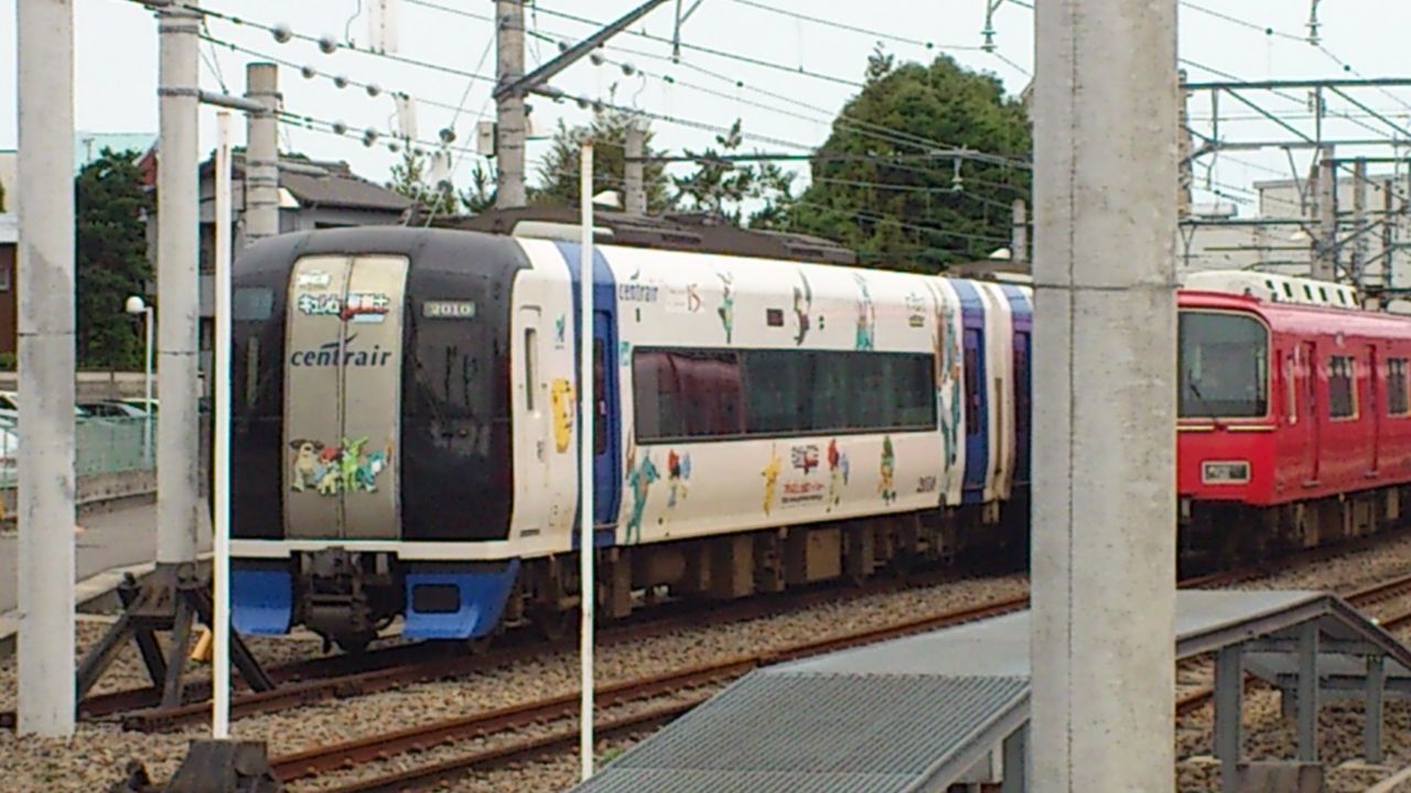 名鉄 ポケモントレイン 12 電車 バス ラッピング図鑑