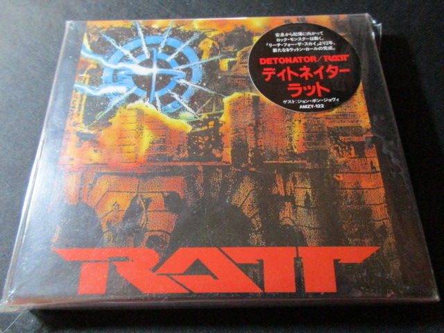 国内盤！Ratt/ ラット/ Detonator/ 1990年 Ratt / ラット「DETONATOR / ディトネイター＜紙ジャケSHM-CD