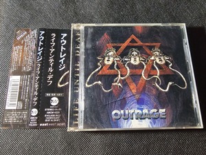 【レア】アウトレイジ/ライフ・アンティル・デブ　バンドスコア　OUTRAGE レア】アウトレイジ/ライフ・アンティル・デブ バンドスコア