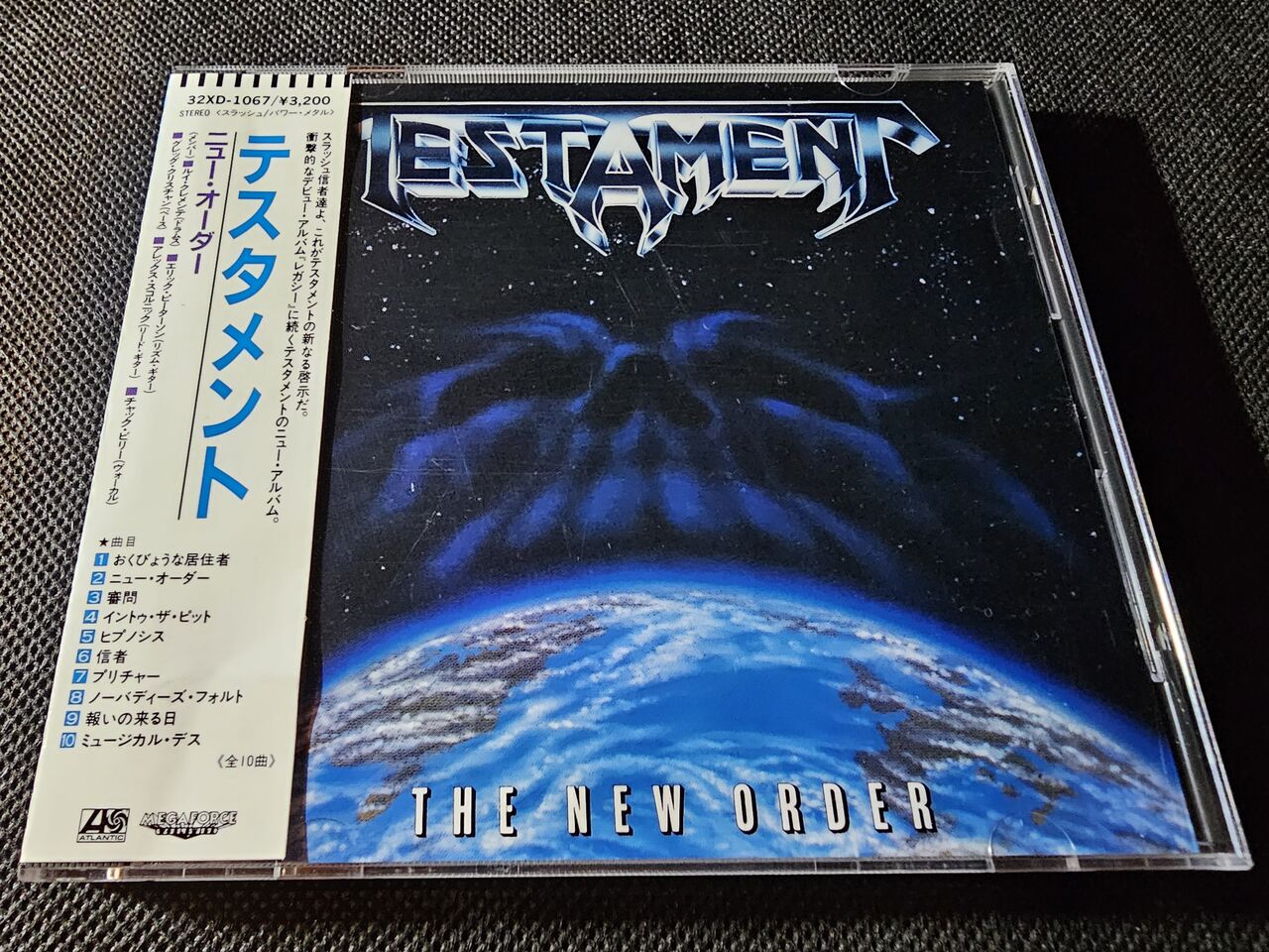 テスタメント/ニューオーダー : シン・HM/HR廃盤ハンター猟盤日記