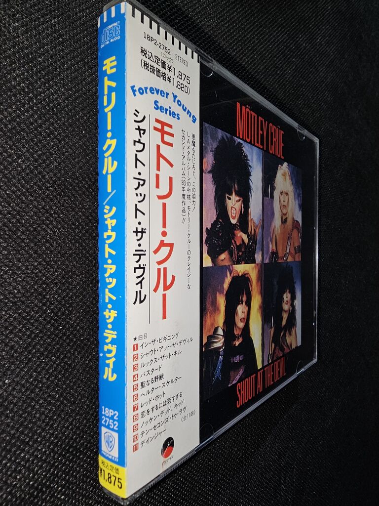 モトリクルー　ヴィンテージ　Tシャツ　1983-84 シャウトアットザデビル ヴィンテージ 80 年代 MOTLEY CRUE Shout At The Devil 1983