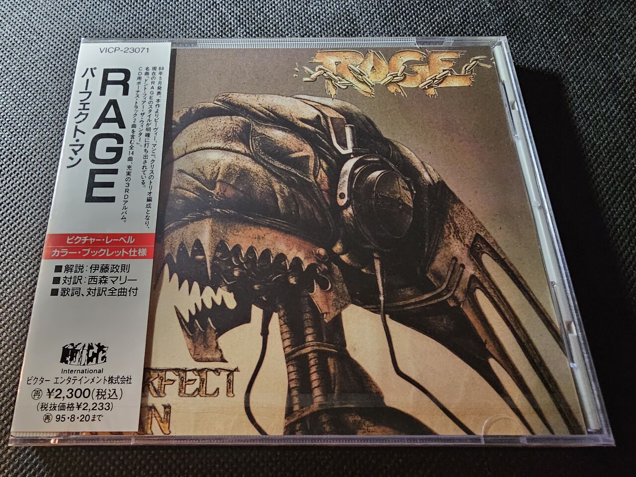 レイジ/パーフェクト・マン : シン・HM/HR廃盤ハンター猟盤日記