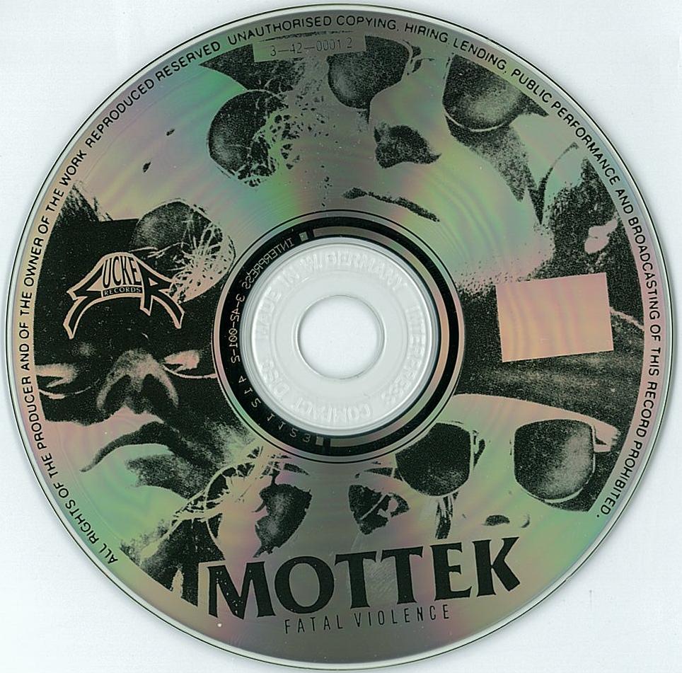 MOTTEK/Fatal Violence : HR/HM 輸入オリジナル盤・廃盤ハンターの