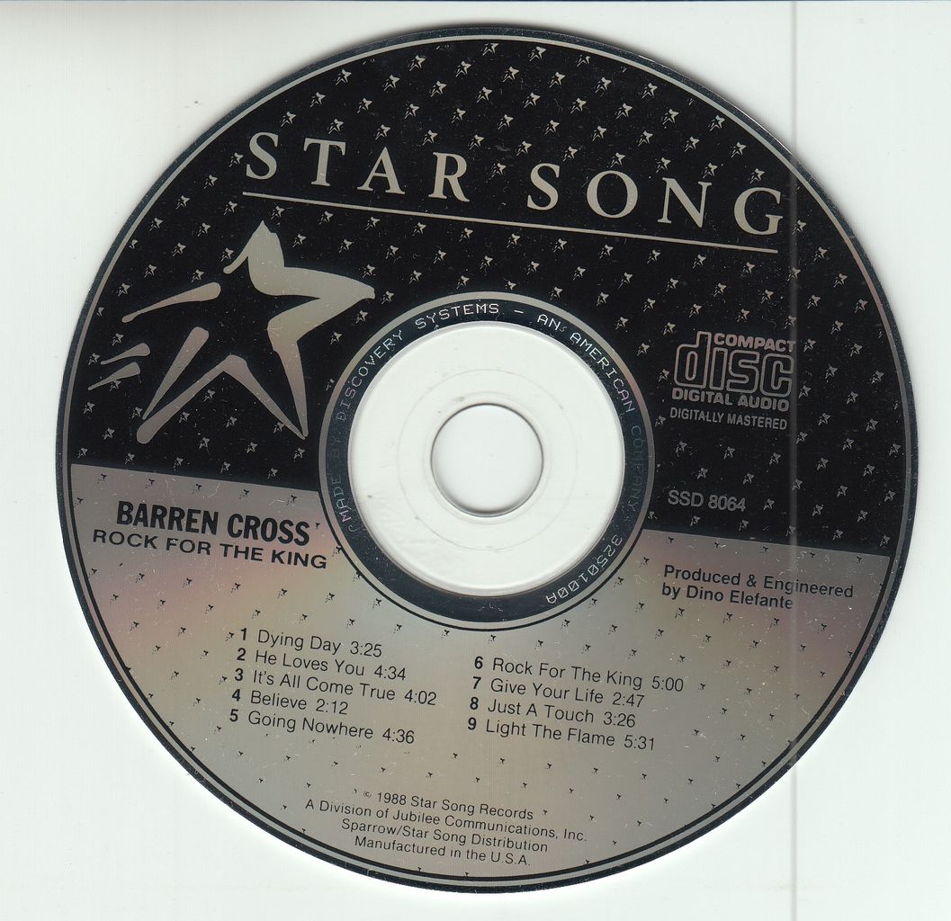 国内盤CD BARREN CROSS - ROCK FOR THE KING 【公式通販】