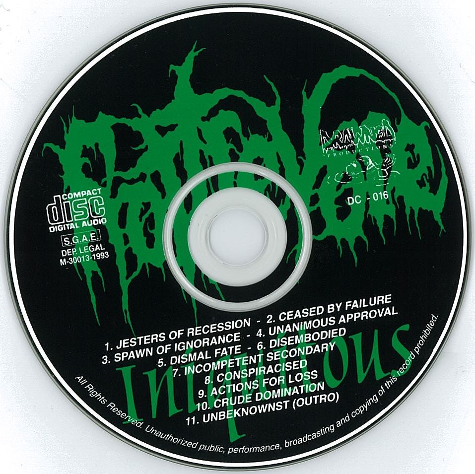 Rottrevore / Iniquitous リマスター再発盤