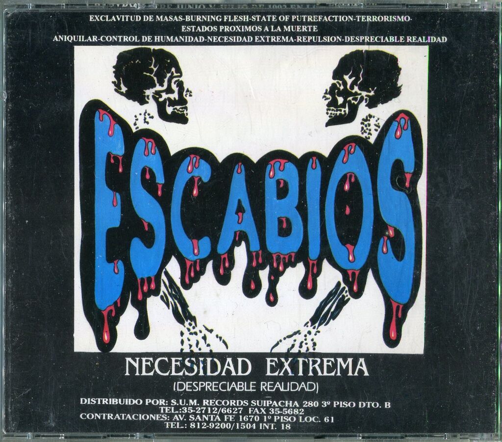 ESCABIOS/Necesidad Extrema (Despreciable Realidad) : HR/HM