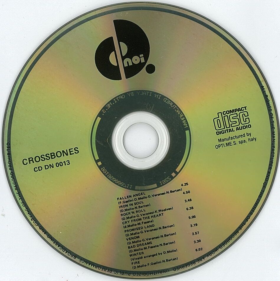 HR/HM 輸入オリジナル盤・廃盤ハンターの猟盤日記 : CROSSBONES / st