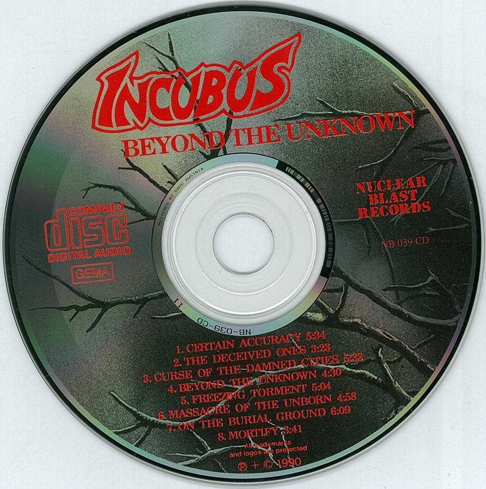 INCUBUS/Beyond The Unknown : HR/HM 輸入オリジナル盤