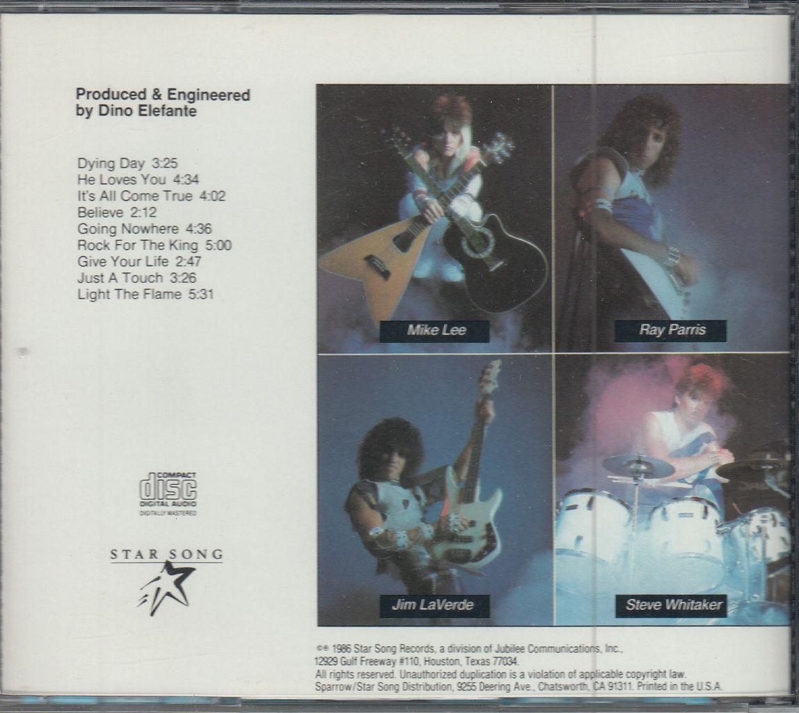 国内盤CD BARREN CROSS - ROCK FOR THE KING 【公式通販】