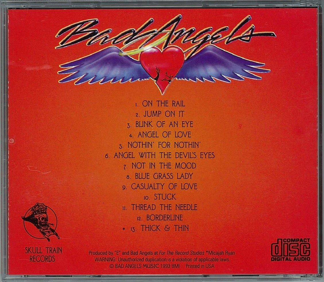 BAD ANGELS/On The Rail : HR/HM 輸入オリジナル盤・廃盤ハンター 