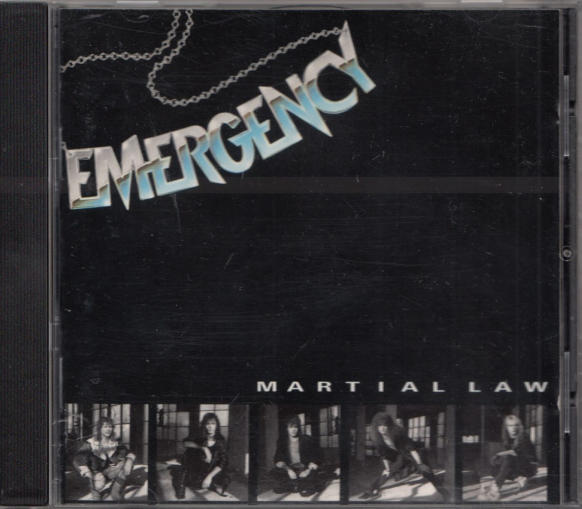 EMERGENCY/Martial law : HR/HM 輸入オリジナル盤・廃盤ハンターの 