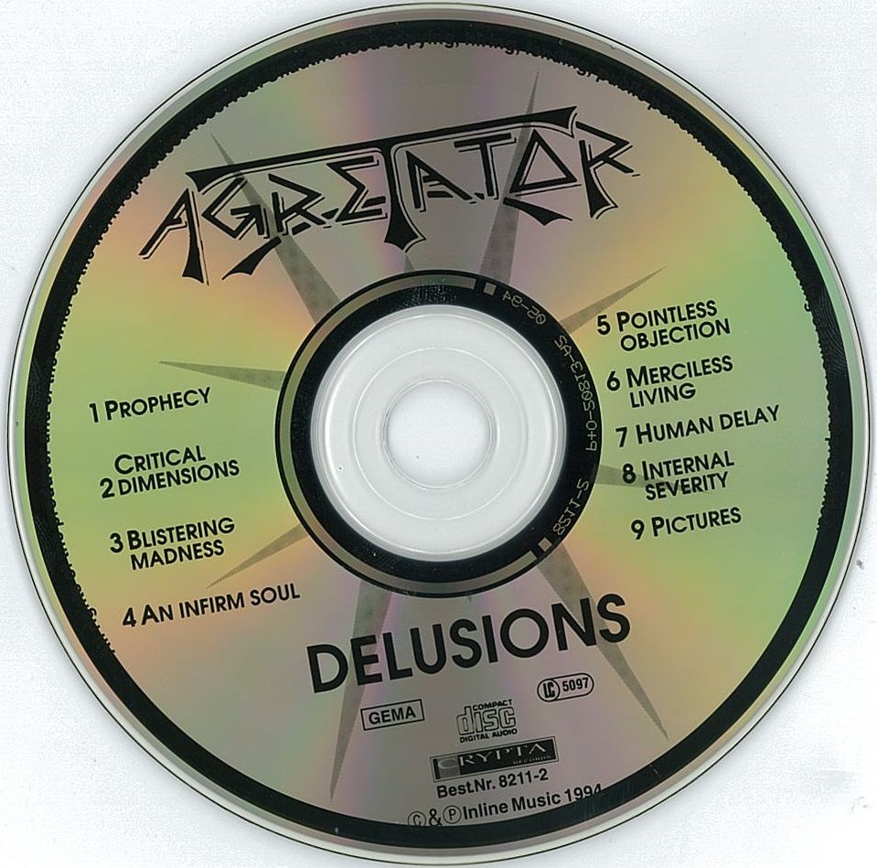 Agretator Delusions デスメタル 激レア ファーストプレス 【公式通販】