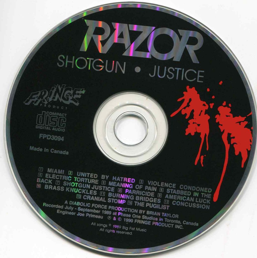 RAZOR EXHUMED スラッシュメタル貴重盤 【公式通販】