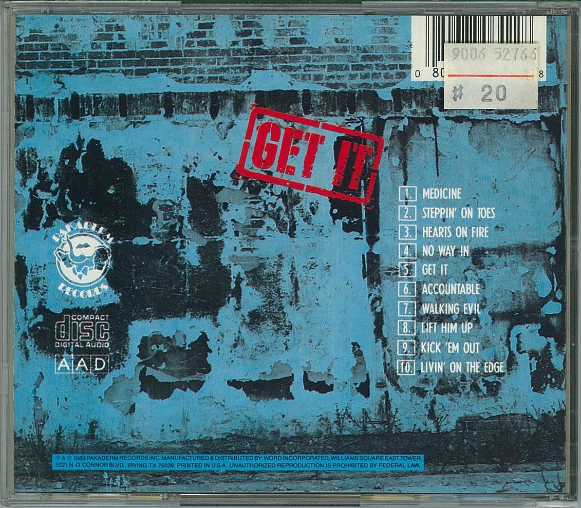 X-SINNER/Get It : HR/HM 輸入オリジナル盤・廃盤ハンターの猟盤日記