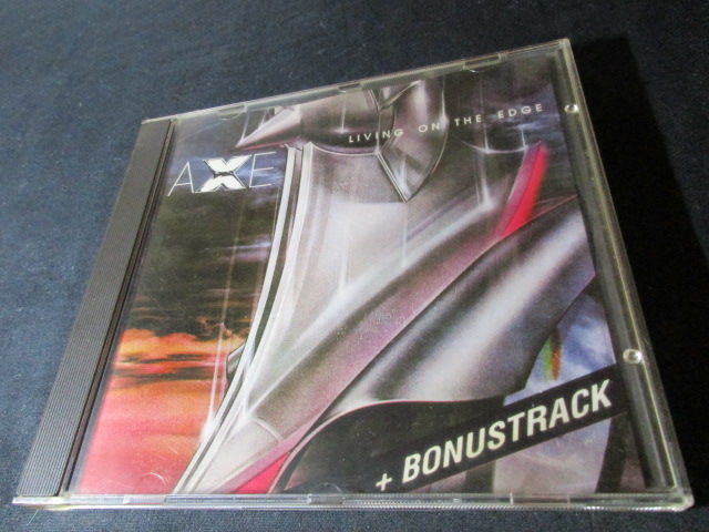 AXE/ s/t(1st) + AXE/Living On The Edge(2nd) : HR/HM 輸入 