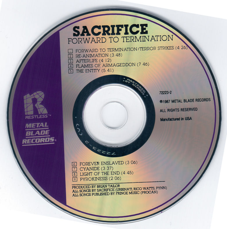 Sacrifice Forward To Termination スラッシュ
