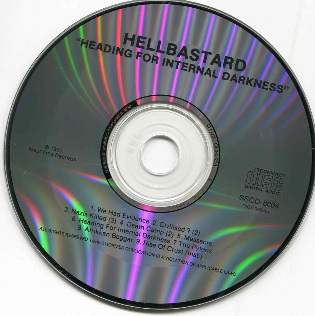 HELLBASTARD/Heading For Internal Darkness : HR/HM 輸入 