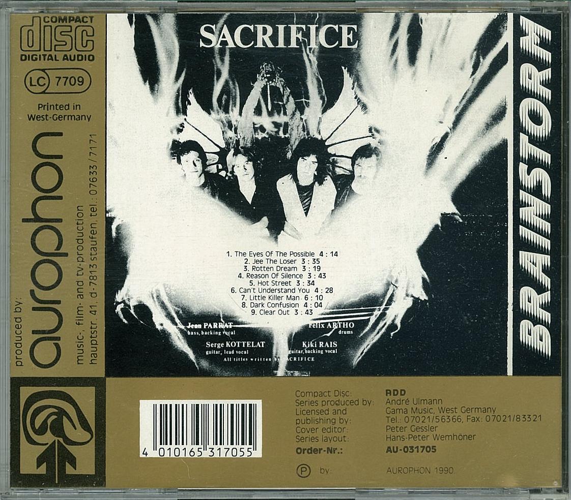 HR/HM 輸入オリジナル盤・廃盤ハンターの猟盤日記 SACRIFICE/On The Altar of Rock