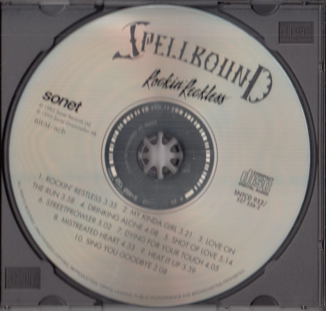 SPELLBOUND-Rockin' Reckless : HR/HM 輸入オリジナル盤・廃盤