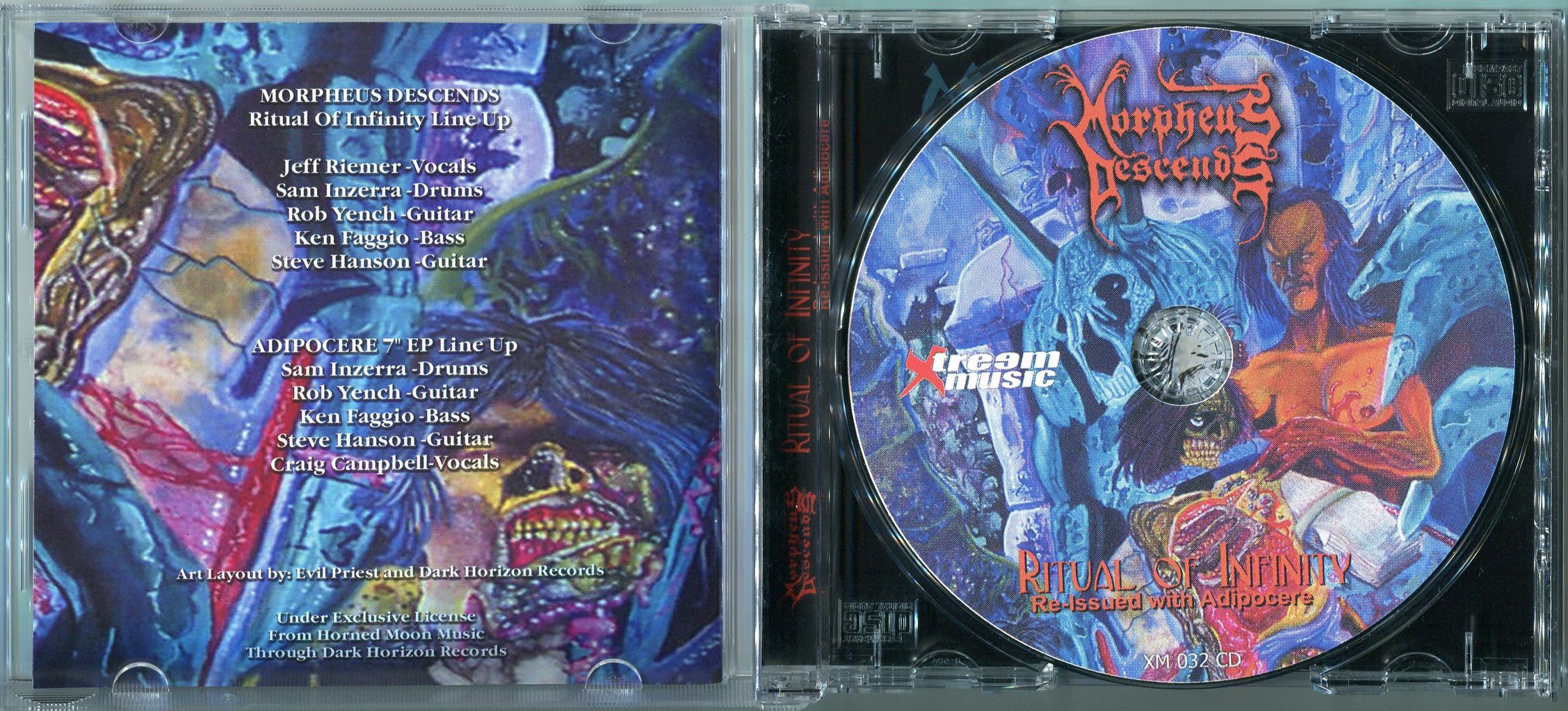 MORPHEUS DESCENDS/Ritual of Infinity : HR/HM 輸入オリジナル盤