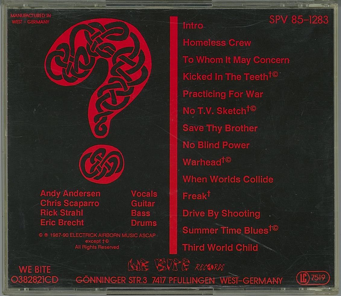 ATTITUDE/The Good,The Bad,The Obnoxious : HR/HM 輸入オリジナル