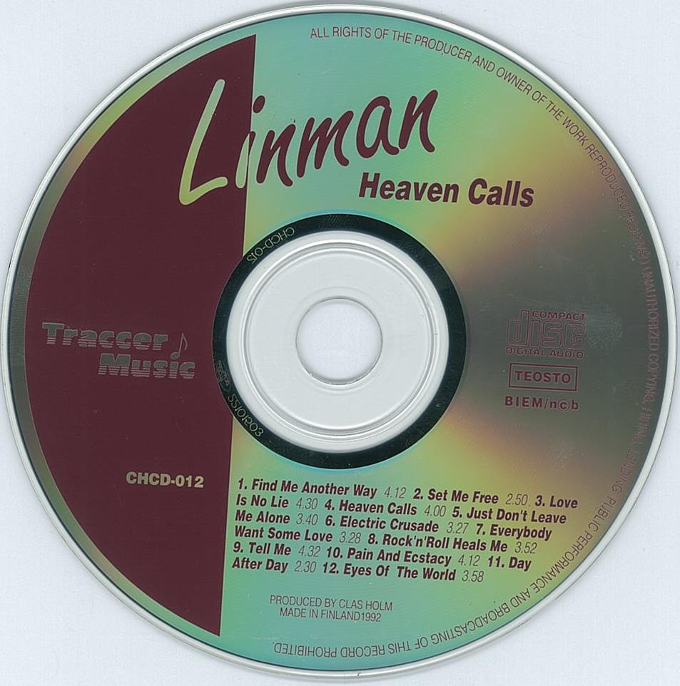 LINMAN/Heaven calls : HR/HM 輸入オリジナル盤・廃盤ハンターの猟