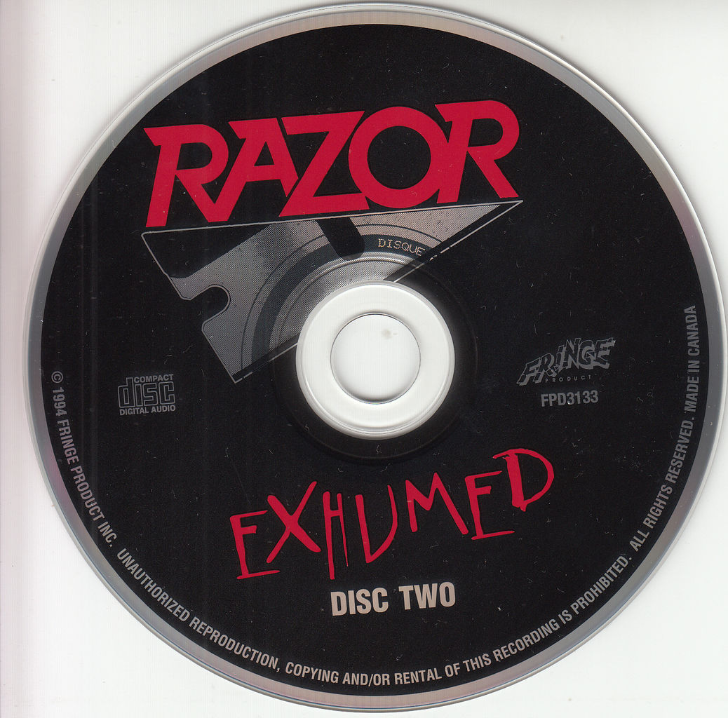 RAZOR EXHUMED スラッシュメタル貴重盤 【公式通販】
