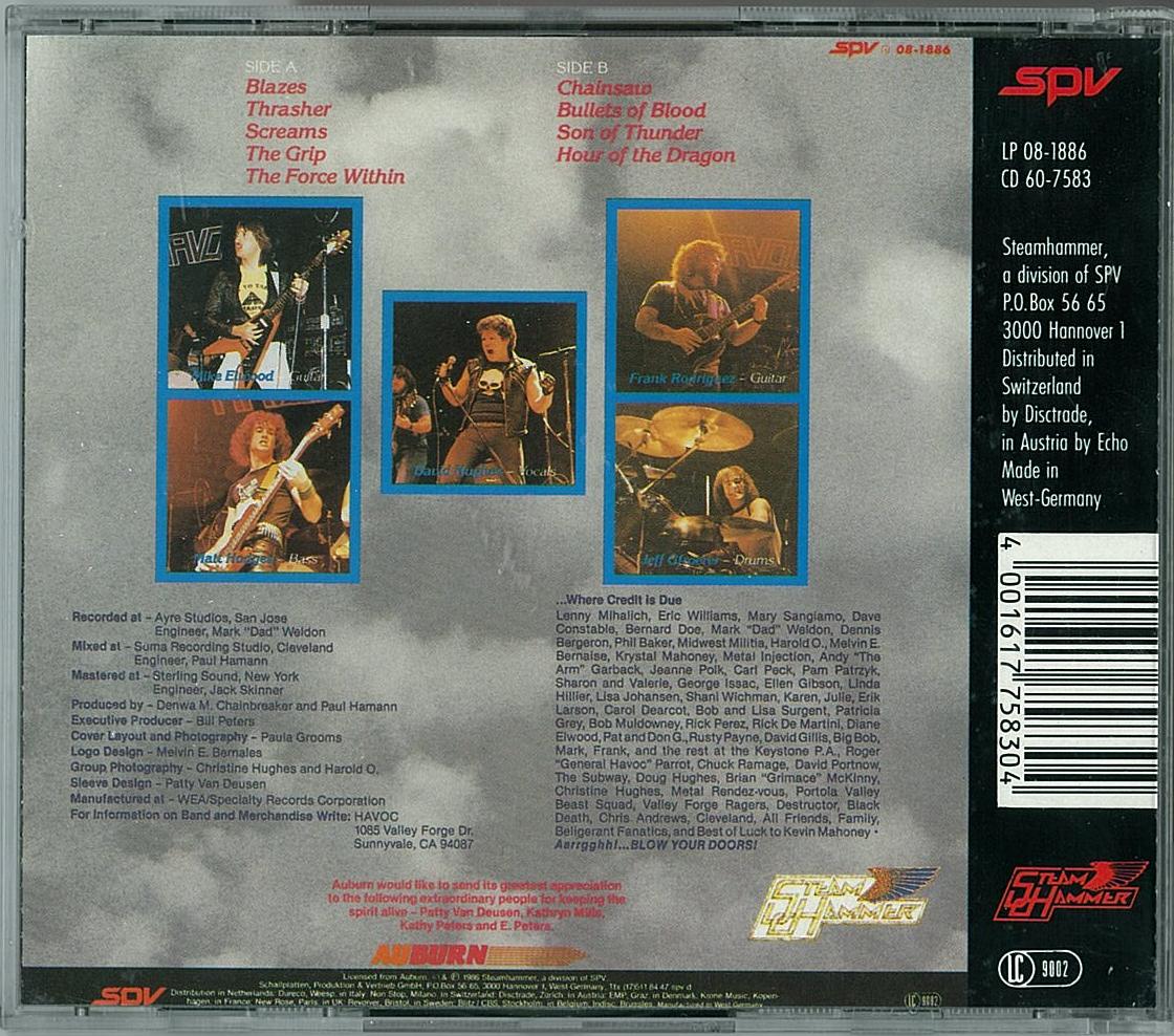 MOTTEK/Fatal Violence : HR/HM 輸入オリジナル盤・廃盤ハンターの