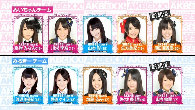 Akb48タイムズ Akb48まとめ Akbとxx 新シーズンstart の感想 Livedoor Blog ブログ