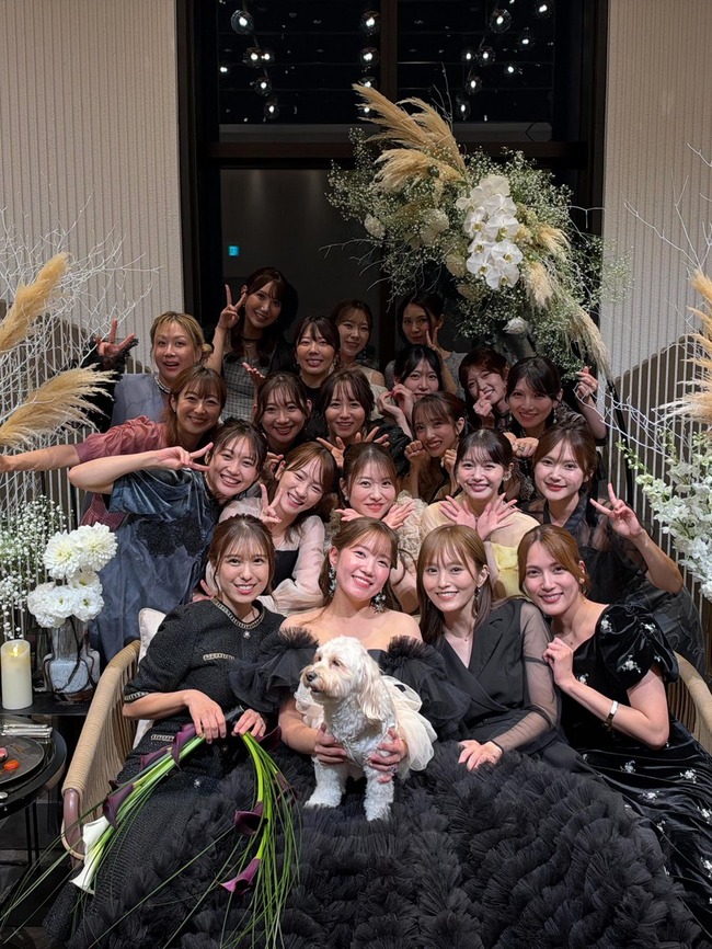 加藤玲奈さんの結婚式にOGメンバーが多数出席！！【元AKB48れなっち・カトレナ】