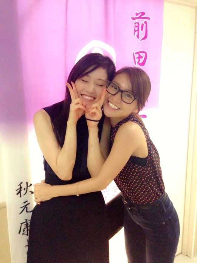 Akb48タイムズ Akb48まとめ 元akb48 優子と敦子の2ショットキタ ゚ ゚ ッ 前田敦子 大島優子 あつゆう Livedoor Blog ブログ