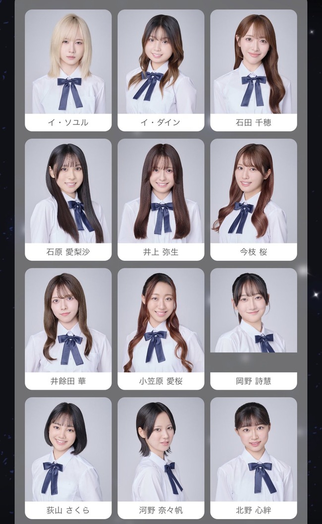 【闇深？】≠ME・2期生オーディション参加者＝石田千穂(STU48)、林美澪(SKE48)、河野奈々帆(NMB48)、中村釉香(UNLAME)、佐藤涼風(UNLAME)【指原莉乃プロデュースアイドル・ノイミー】