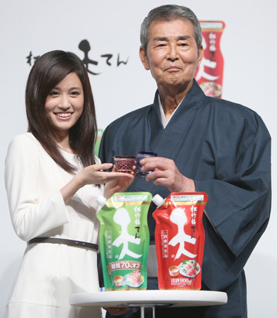AKB48タイムズ(AKB48まとめ) : 【元AKB48】前田敦子、渡哲也との共演「恐れ多い」=CMで2年ぶりに「再会」【松竹梅『天 ...