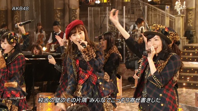 Akb48タイムズ Akb48まとめ Fns歌謡祭実況スレ Akb48 Give Me Fiveから楽器が消えた Livedoor Blog ブログ