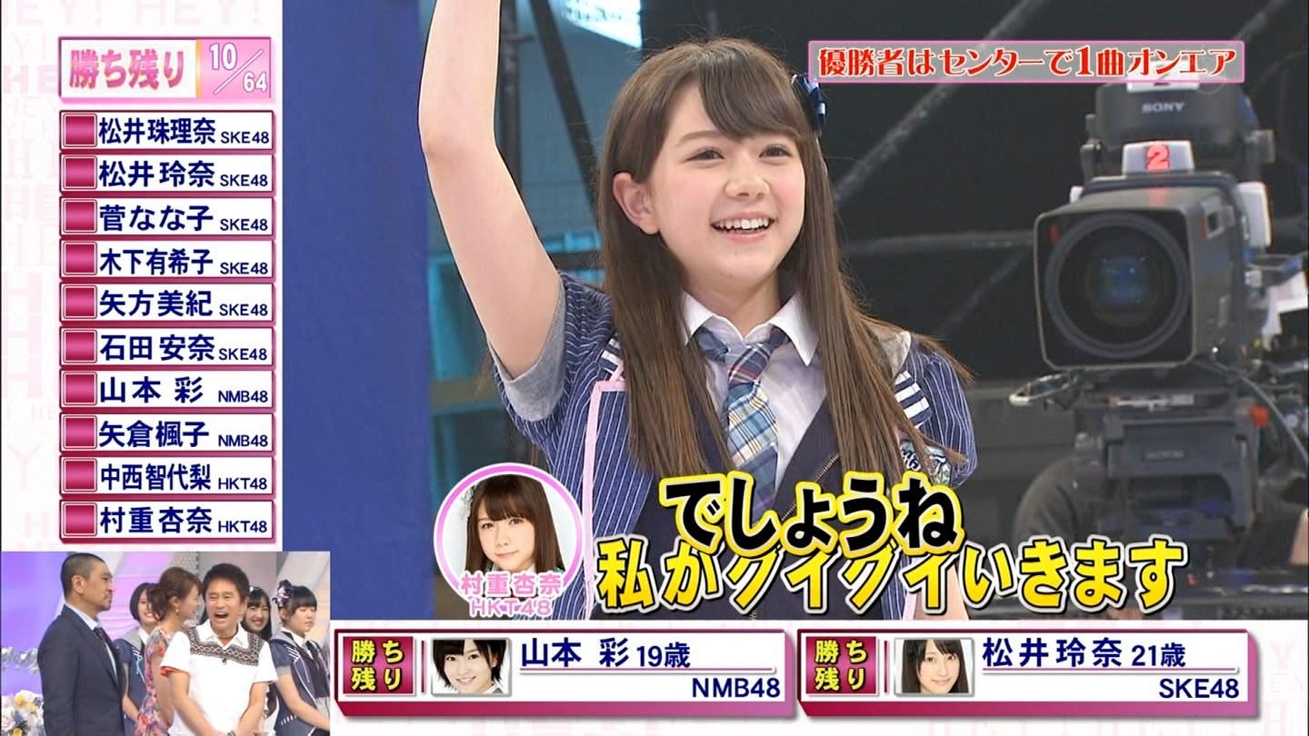 Akb48タイムズ Akb48まとめ Hey Hey Hey で頑張った結果 Hkt48村重杏奈がフジテレビ 爆笑 大日本アカン警察 に出演決定 Livedoor Blog ブログ