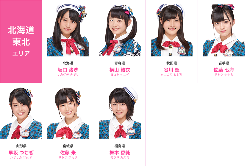 AKB48チーム8公式サイトのプロフィール写真が新しくなった！ AKB48まとめんばー