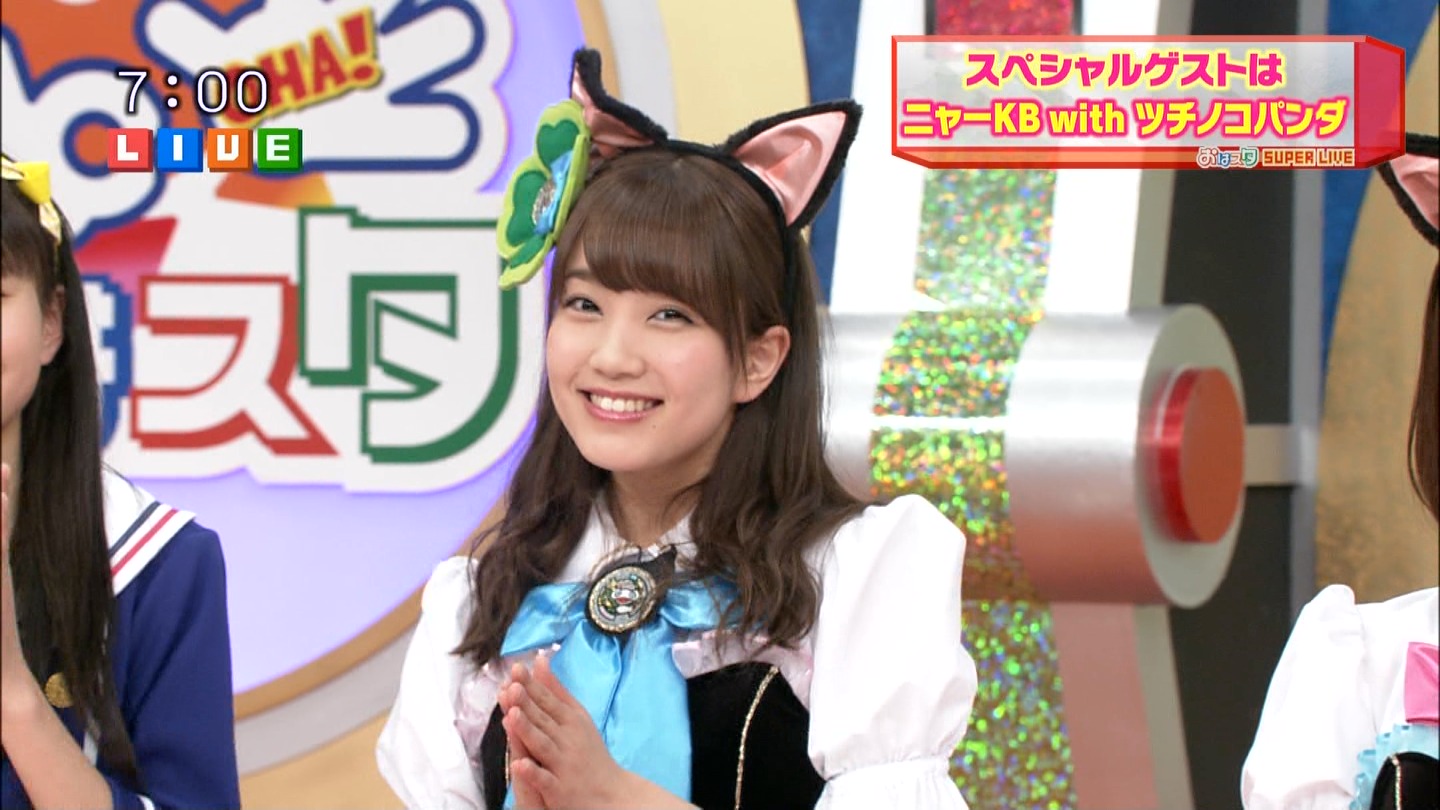 フル充電ぱるる Akb48島崎遥香 加藤玲奈 小嶋真子がニャーkbとして おはスタ に出演 キャプチャまとめ Akb48面白ニュースまとめったー
