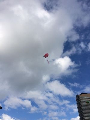 akb48☆飛行船が飛んでます！