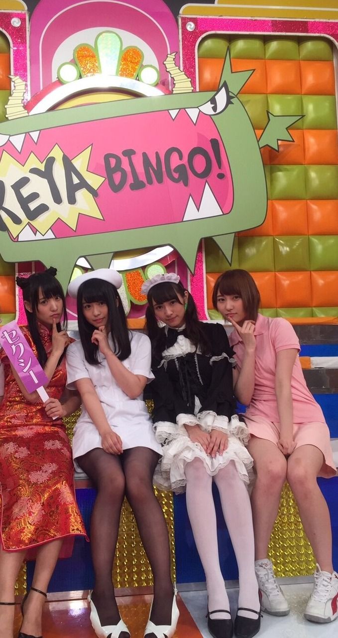 欅坂46 Keyabingo オフショット 長濱ねるの黒スト美脚がセクシー ねるそんまとめ