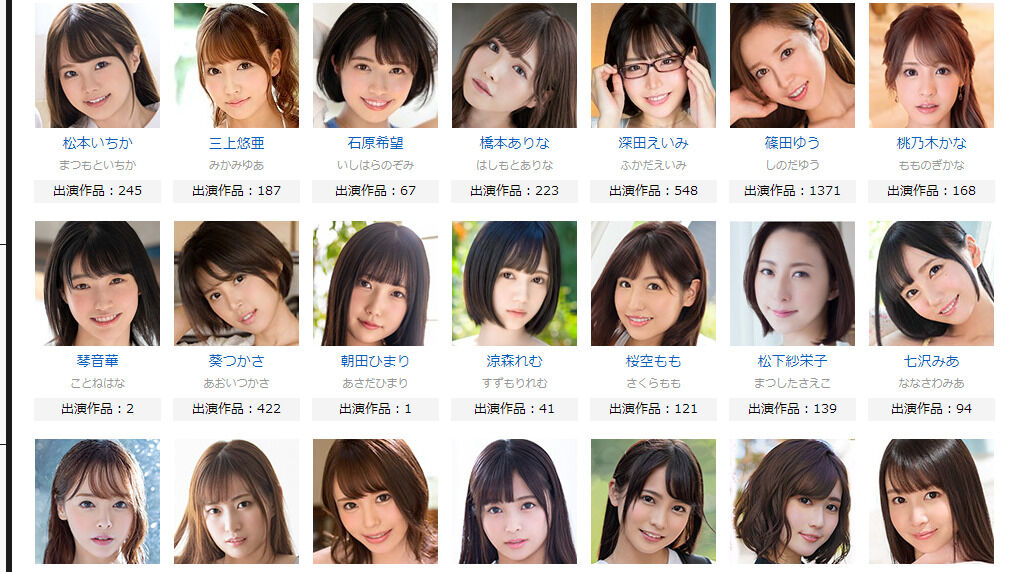 芸能ニュース 顔が可愛いセクシー女優ランキングが話題に 美女ライブラリー