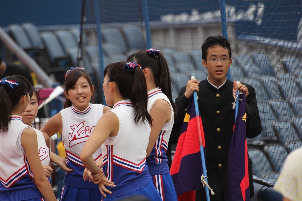 高校野球 めっちゃ肌白い女子高生チアガールが発見されるｗｗｗ慶應義塾高校の模様ｗｗｗ 画像あり Newsまとめもりー 2chまとめブログ