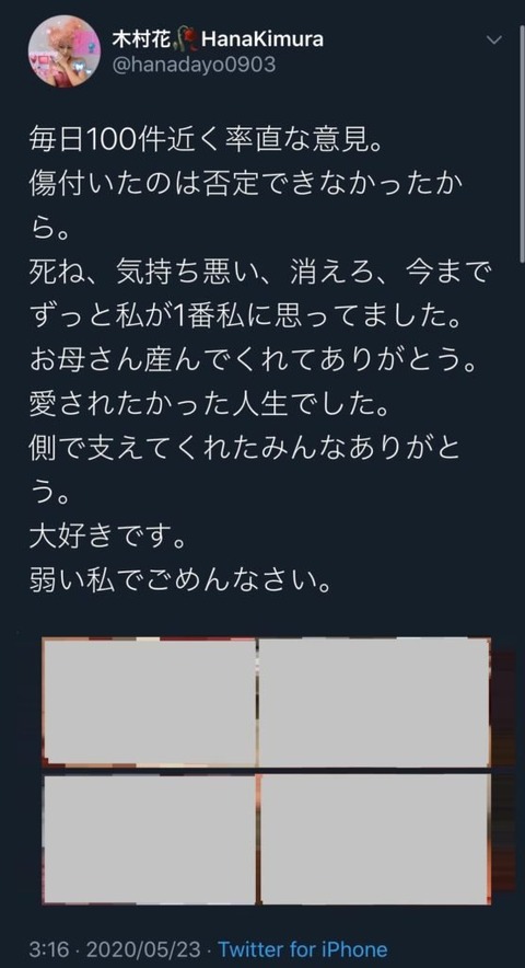 テラスハウス 誹謗中傷