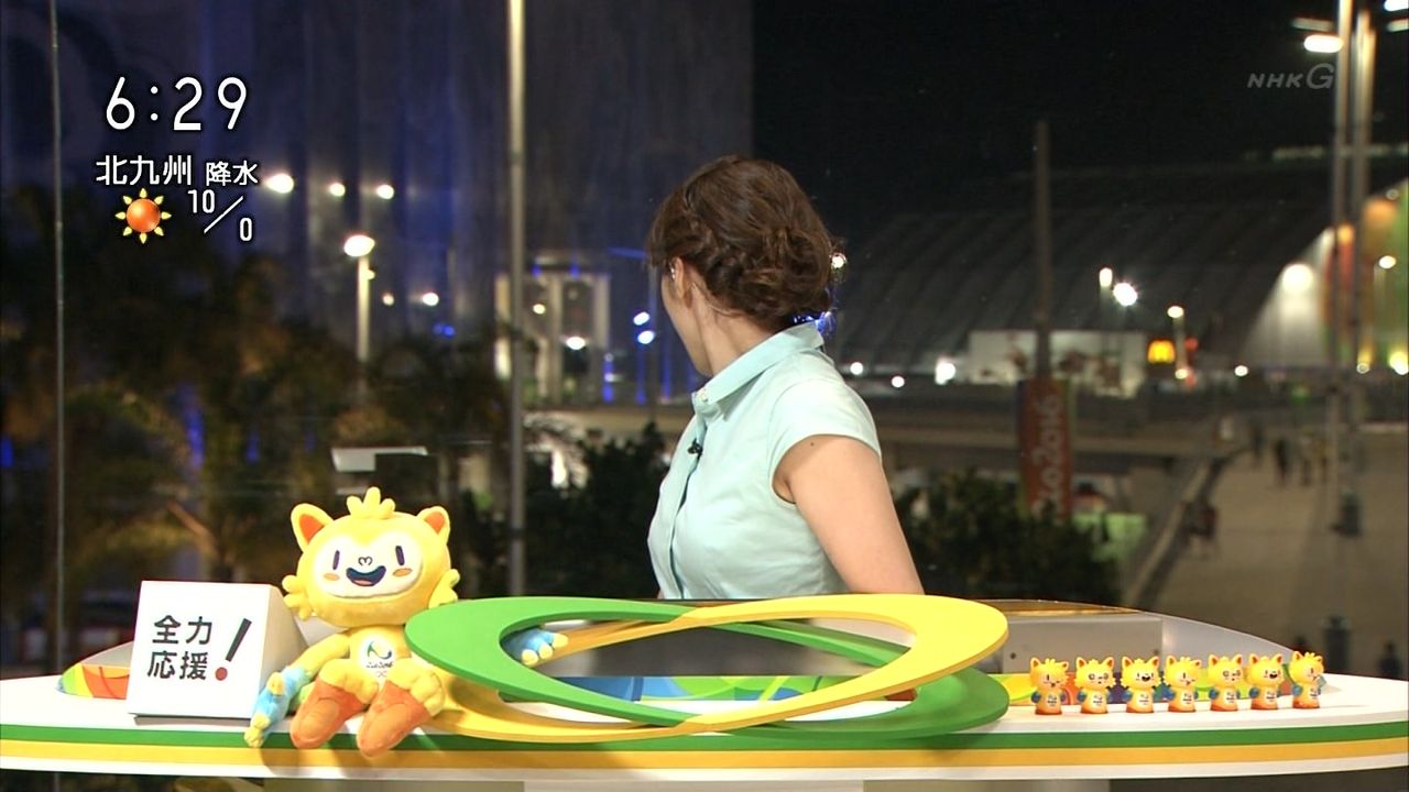 Nhk上原光紀アナが顔でかい あご長いけど美脚ｗｗリオ五輪でのもらい泣き 鼻ティッシュも評判にｗｗｗ 画像あり Newsまとめもりー 2ch まとめブログ